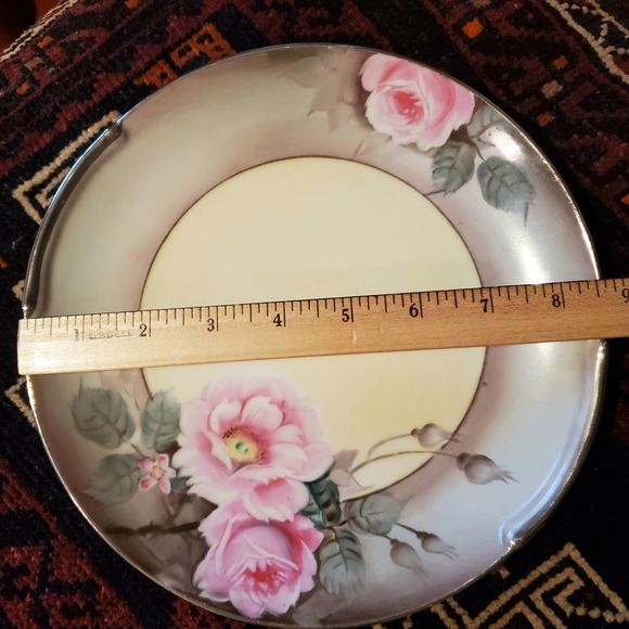 Noritake Mormura M plate and bowl‎ Hand Painted Japan mark - Picture 7 of 12